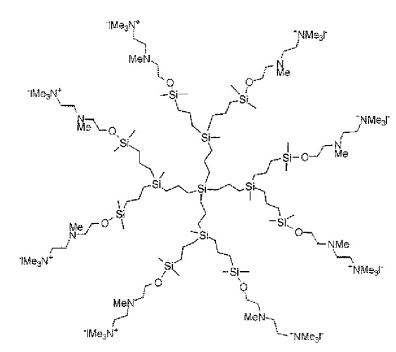 Новые карбосилановые дендримеры, их получение и применение (патент 2422474)