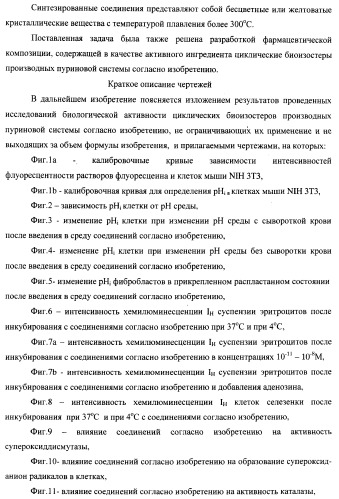 Циклические биоизостеры производных пуриновой системы и их применение в терапии (патент 2374248)