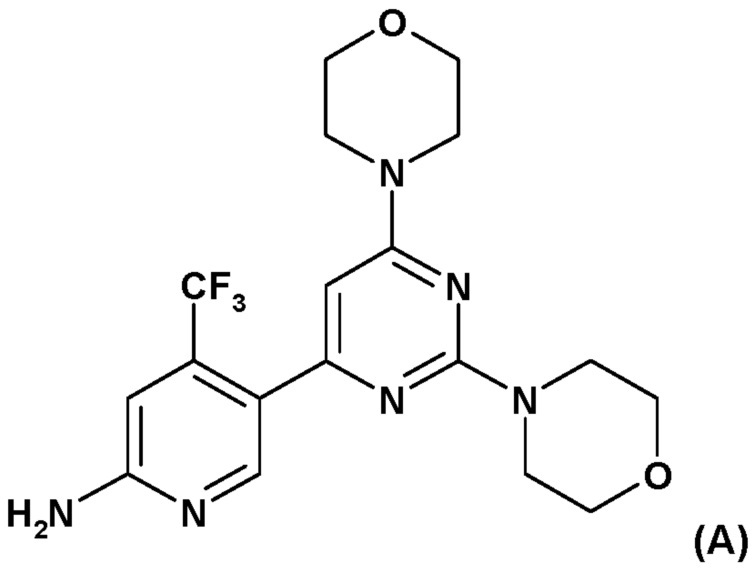 Усовершенствованный способ получения 5-(2,6-ди-4-морфолинил-4-пиримидинил)-4-трифторметилпиридин-2-амина (патент 2646760)