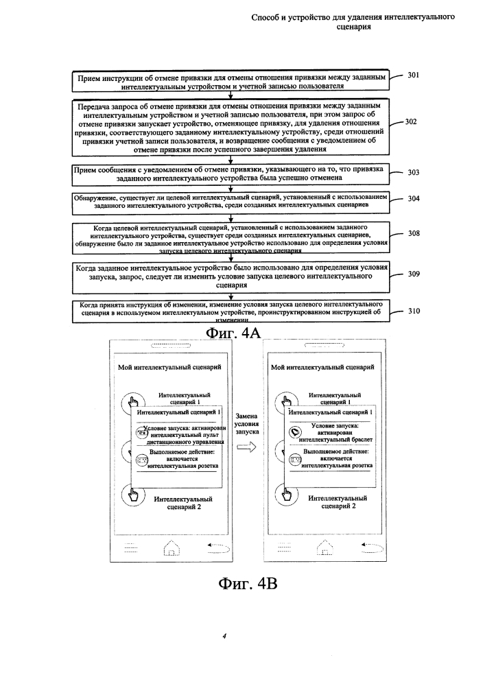 Способ и устройство для удаления интеллектуального сценария (патент 2635237)