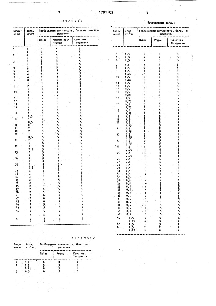 Гербицидная композиция (патент 1701102)