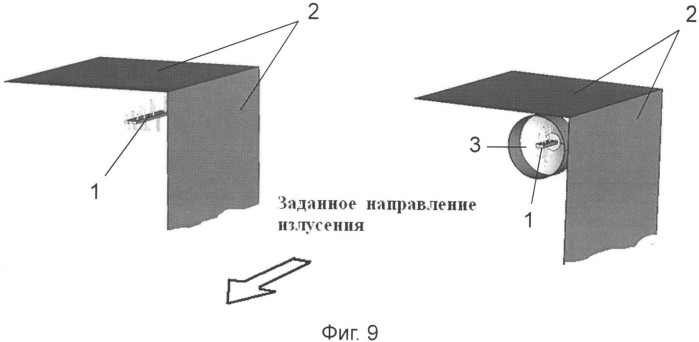 Излучающая антенна в экранирующем корпусе (патент 2554562)