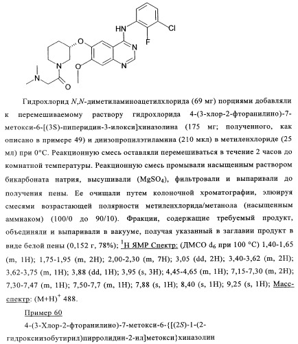 Производные 4-анилино-хиназолина, способ их получения (варианты), фармацевтическая композиция, способ ингибирования пролиферативного действия и способ лечения рака у теплокровного животного (патент 2345989)