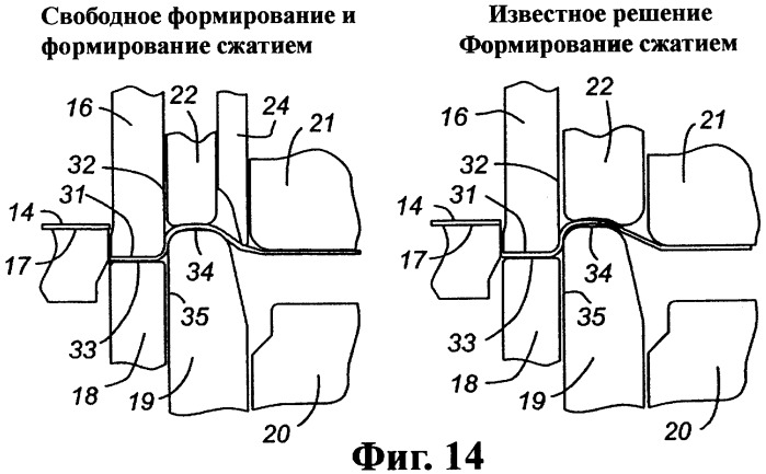 Способ и устройство для придания формы торцевой крышке для металлической тары (патент 2354485)