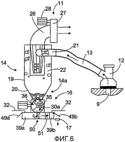 Устройство для обработки пыли (патент 2375542)