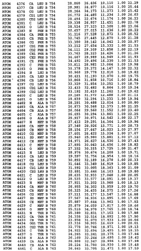 Кристаллическая структура фосфодиэстеразы 5 и ее использование (патент 2301259)