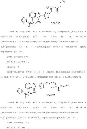 Производное индола (патент 2454415)