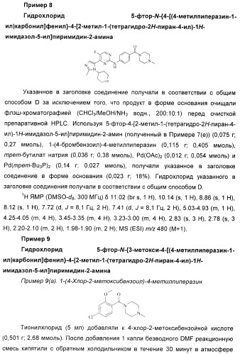 Новые пиримидиновые производные и их применение в терапии, а также применение пиримидиновых производных в изготовлении лекарственного средства для предупреждения и/или лечения болезни альцгеймера (патент 2433128)