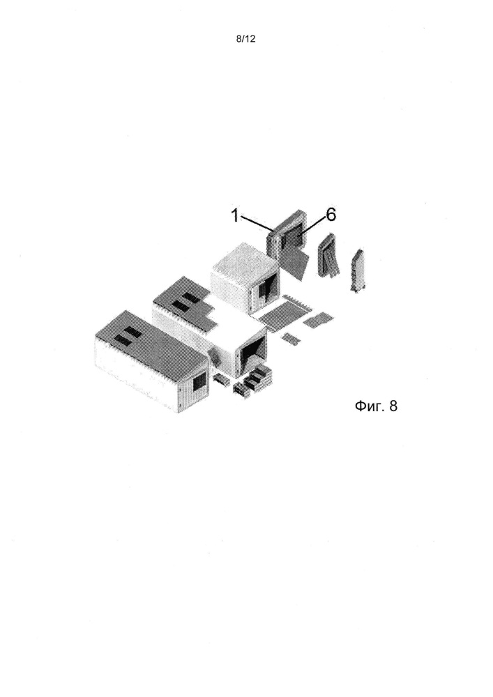 Модульное развертываемое укрытие для лагерей (патент 2623383)