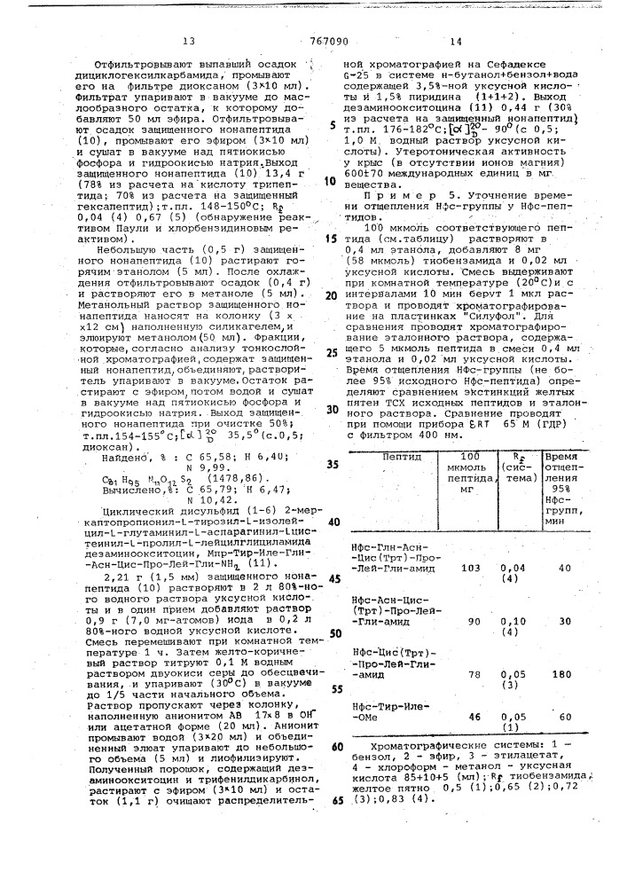 Способ отщепления сульфенильных групп от - сульфениламинокислот и сульфенилпептидов (патент 767090)
