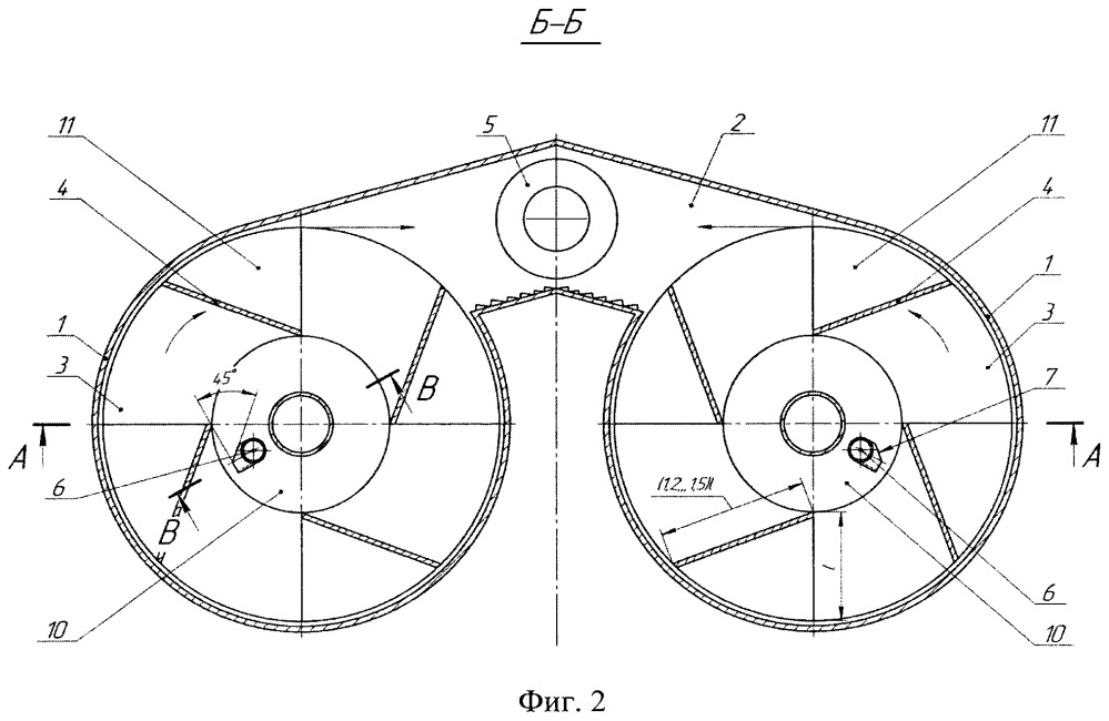 Центробежная мельница (патент 2665102)
