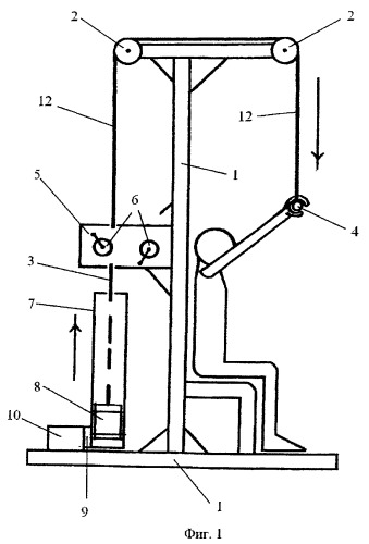 Вакуумный силовой тренажер (патент 2408405)