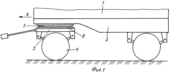 Двухосный прицеп (патент 2427495)
