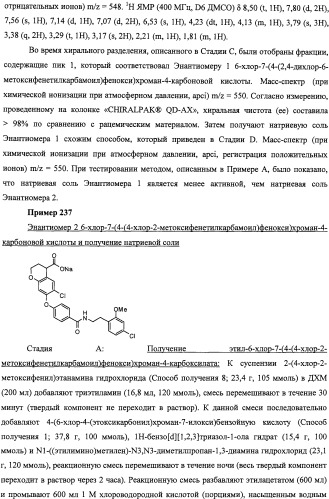Производные феноксихроманкарбоновой кислоты, замещенные в 6-ом положении (патент 2507200)
