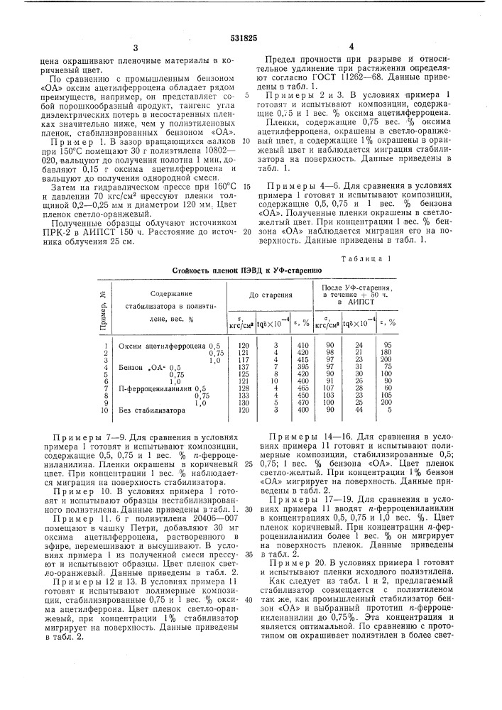 Полимерная композиция (патент 531825)