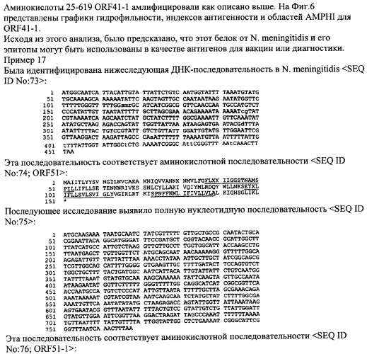 Антигены neisseria meningitidis (патент 2343159)