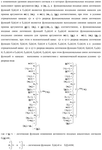 Функциональная структура процедуры логического дифференцирования d/dn позиционных аргументов [mj]f(2n) с учетом их знака m(&#177;) для формирования позиционно-знаковой структуры &#177;[mj]f(+/-)min с минимизированным числом активных в ней аргументов (варианты) (патент 2428738)