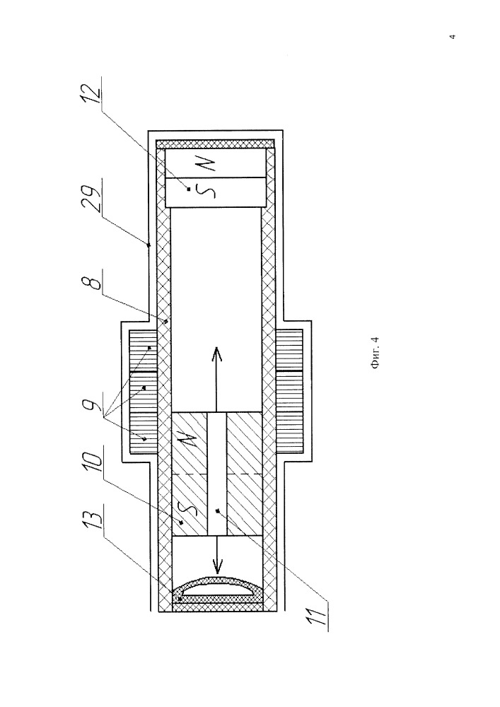 Тихоходный линейный магнитоэлектрический генератор с плоскими катушками (тилимэг пк) (патент 2656351)
