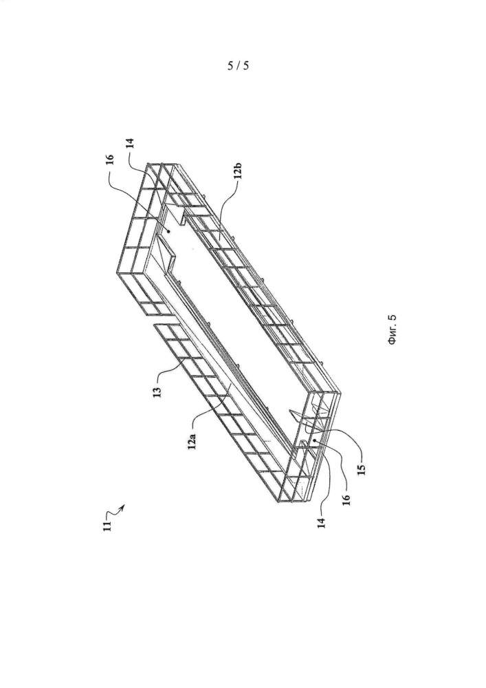 Транспортировочное устройство верхнего расположения с самонесущим несущим каркасом (патент 2631145)