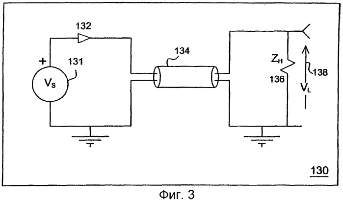 Регулирование источника электропитания по передающей линии посредством контура обратной связи (патент 2316038)