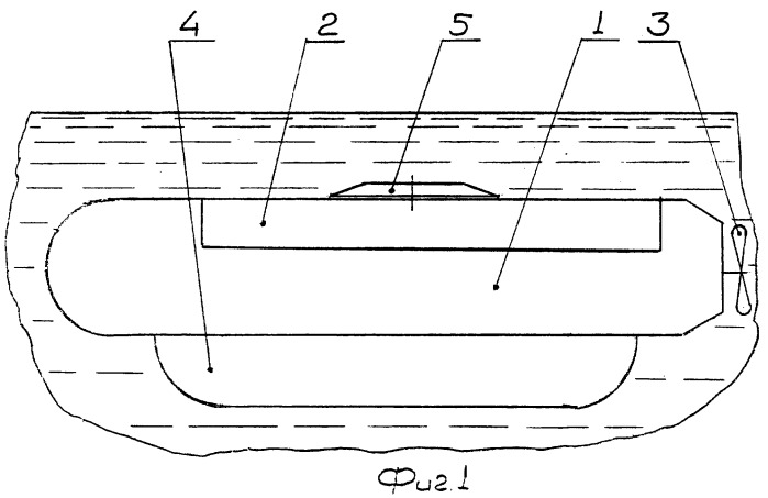 Летающая подводная лодка (патент 2390429)