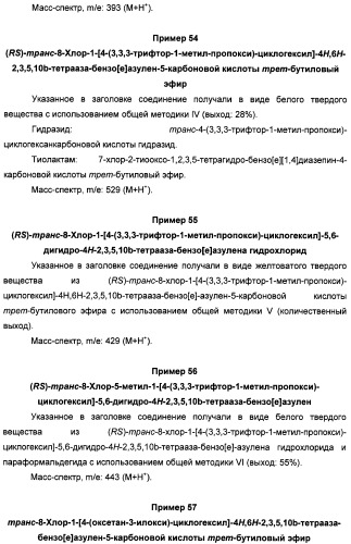 Алкилциклогексиловые эфиры дигидротетраазабензоазуленов (патент 2510397)