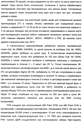 Неанилиновые производные изотиазол-3(2н)-он-1,1-диоксидов как модуляторы печеночных х-рецепторов (патент 2415135)