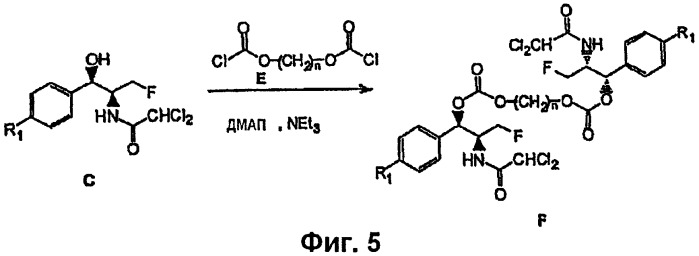 Карбонаты антибиотиков фениколов (патент 2432352)