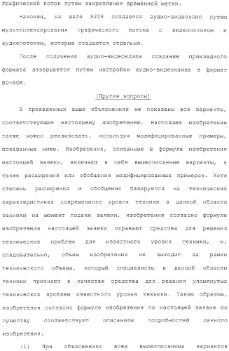 Носитель записи, устройство воспроизведения, способ записи, способ воспроизведения и интегральная схема (патент 2323489)