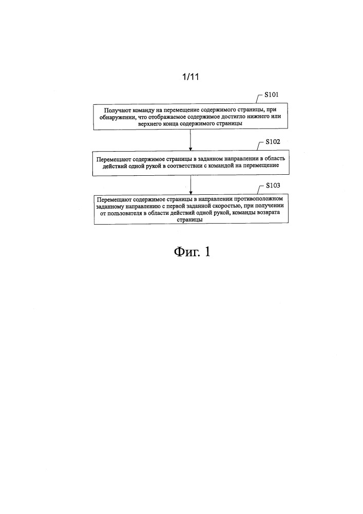 Способ и устройство перемещения содержимого страницы (патент 2660615)