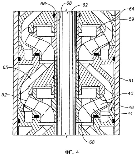 Рабочее колесо погружного насоса, предназначенного для подъема газовых флюидов (патент 2309297)