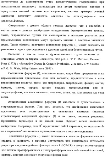 Производные пиримидина в качестве модуляторов рецептора инсулинподобного фактора роста 1 (igf-1), фармацевтическая композиция, способы получения (варианты) и применение (патент 2317291)