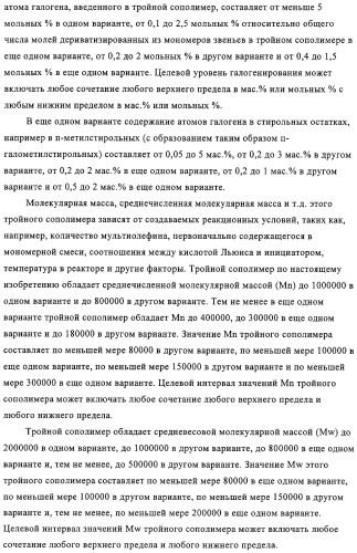 Эластомерные композиции и их использование в пневматической диафрагме, такой как внутренняя оболочка шины или камера для пневматической шины (патент 2327578)