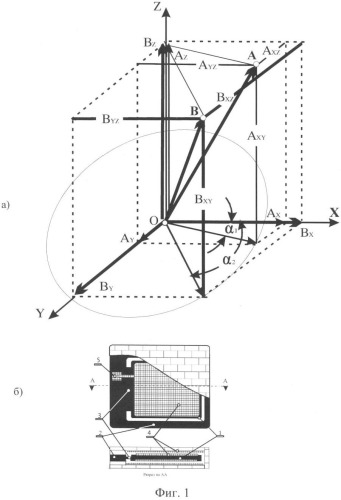 Устройство для определения углового положения подвижного объекта относительно вектора силы тяжести и способ его использования (патент 2343418)