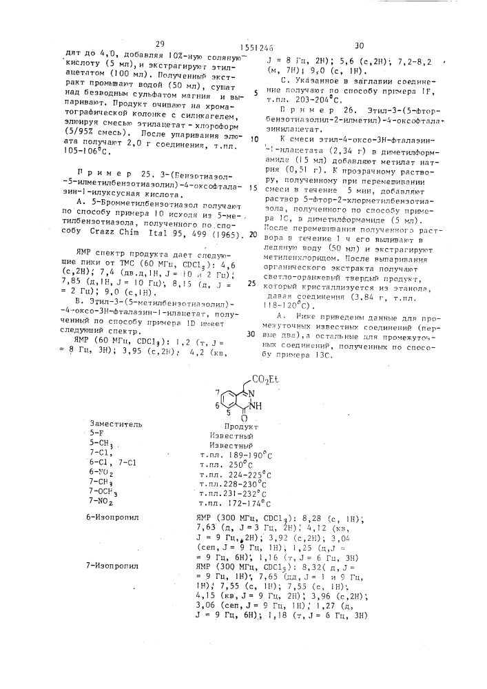 Способ получения оксофтализинилуксусных кислот или их фармацевтически приемлемых аддитивных солей (патент 1551246)