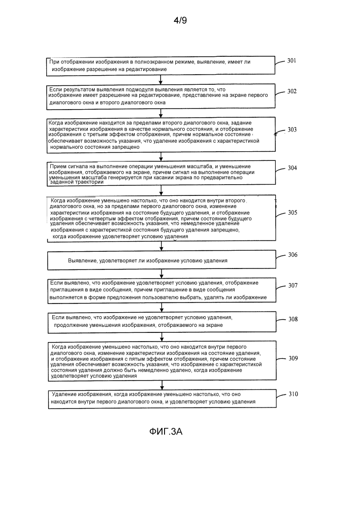 Способ для удаления изображения и устройство для этого (патент 2616160)