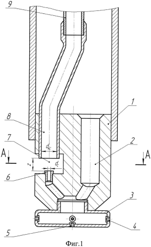 Струйная установка для промывки скважин (патент 2561220)