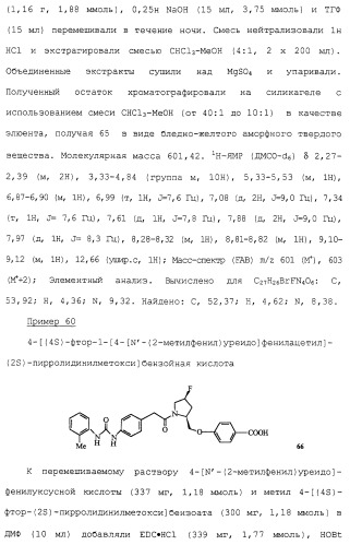 Соединения ингибиторы vla-4 (патент 2264386)