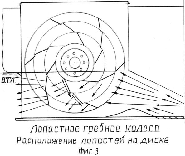 Судно с лопастными гребными колёсами (патент 2555072)