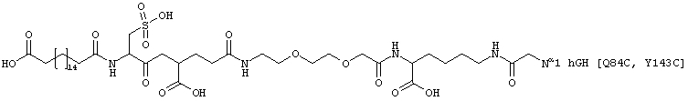 Гормоны роста с пролонгированной эффективностью in vivo (патент 2605627)