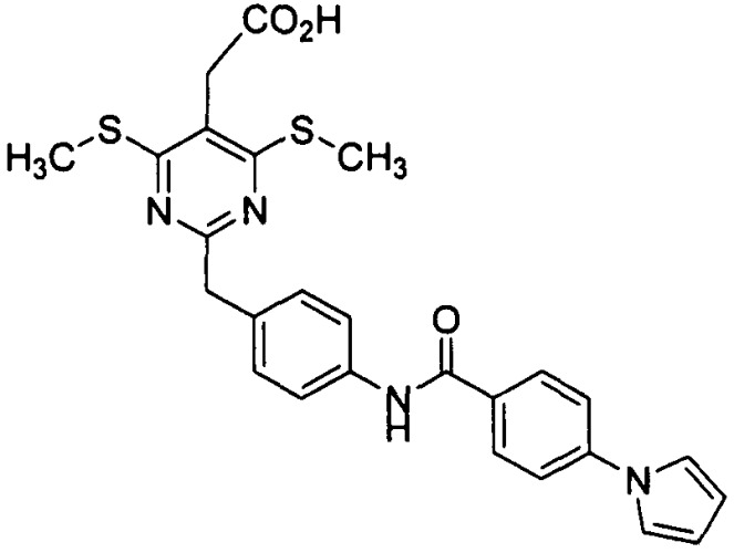 Алкилтиопиримидины в качестве антагонистов crth2 (патент 2491280)