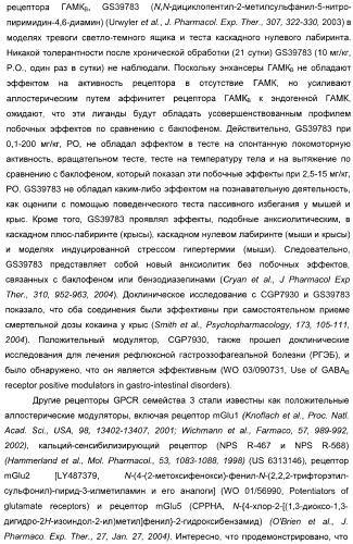 Производные тиенопиридина в качестве аллостерических энхансеров гамк-в (патент 2388761)