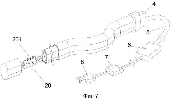 Гибкий трубчатый источник света с эффектом движущейся вспышки (патент 2353853)