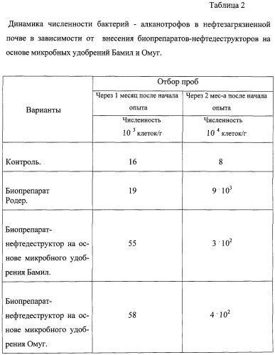 Способ биологической рекультивации нефтезагрязненной почвы (патент 2307869)