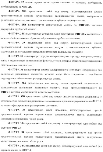 Стент из скользящих и блокирующих элементов (патент 2429801)