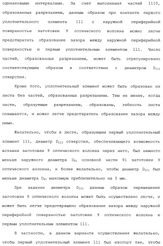 Установка для изготовления оптического волокна и способ изготовления оптического волокна (патент 2482078)