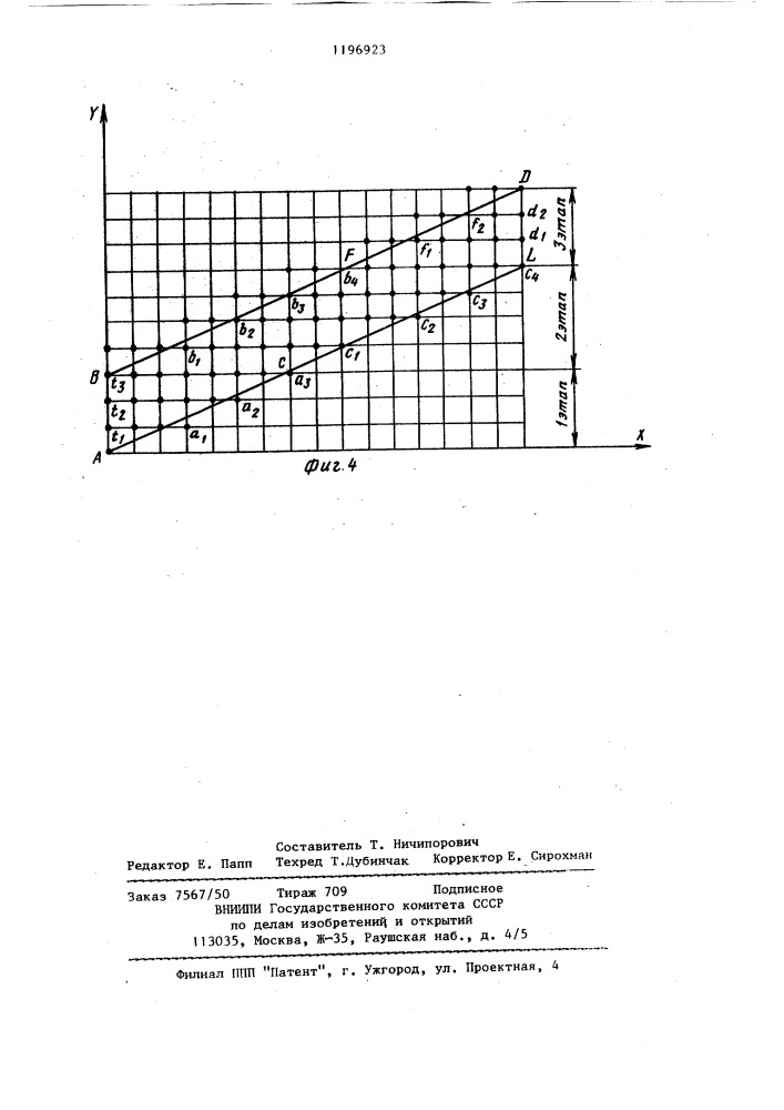 Устройство для управления выводом графической информации (патент 1196923)