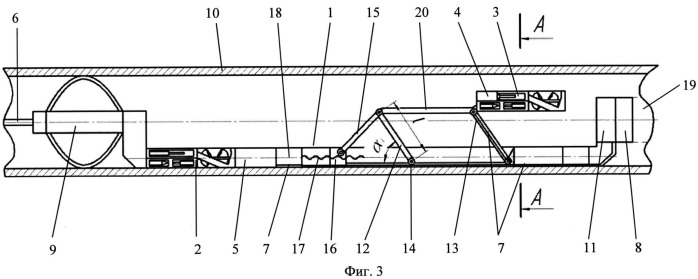 Устройство для пофазного замера физических параметров флюида в горизонтальной скважине (патент 2523335)