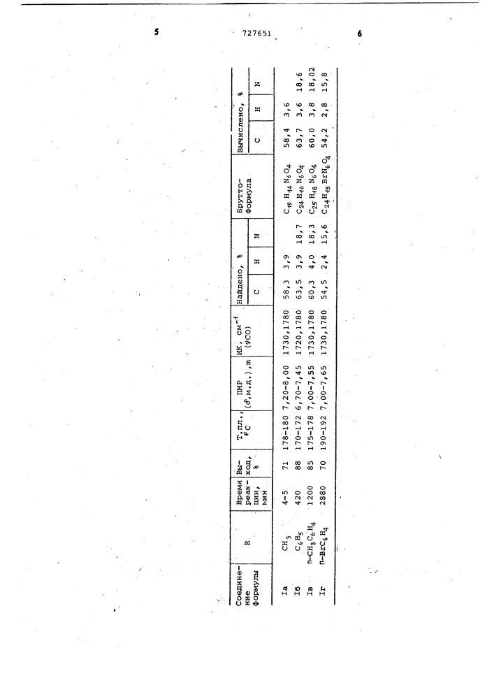 Способ получения бис-11-фенилимидов3-арил(метил) 1,2,4,5- тетраазабицикло (2,2,0) гексантетракарбоновых кислот (патент 727651)