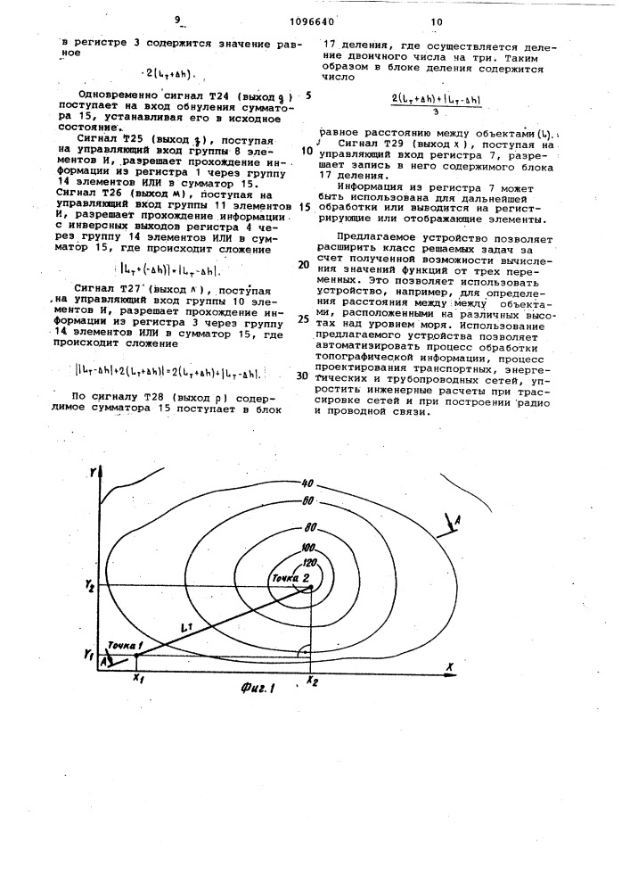 Вычислительное устройство (патент 1096640)